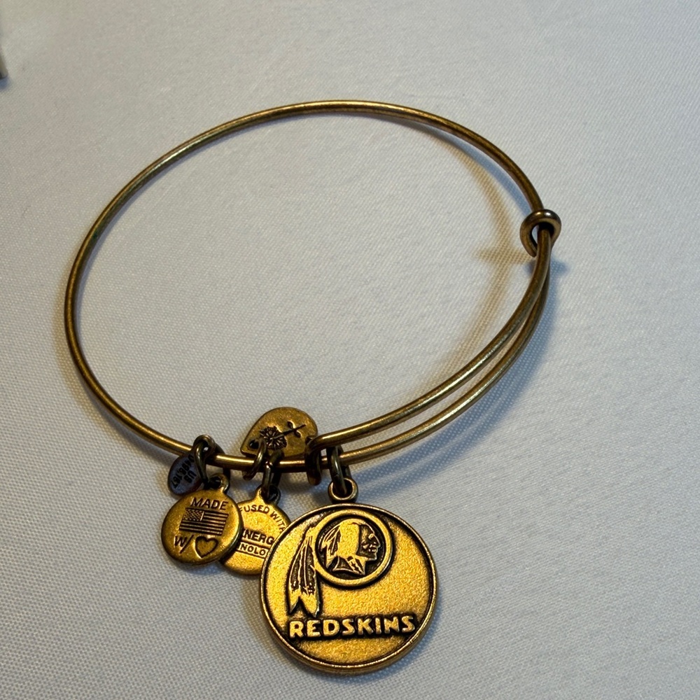 Alex and Ani Gold-tone Charm Bracelet - Picture 4 of 5